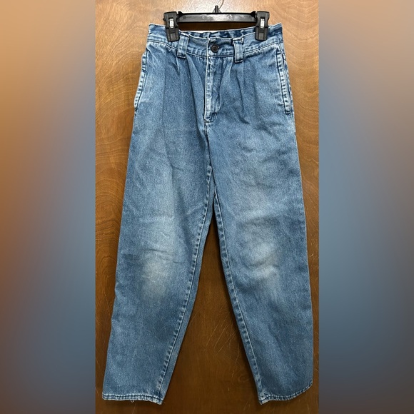 Vintage Carrera Cadillac Womens Italian Brand Jeans Blue Denim - Picture 2 of 6